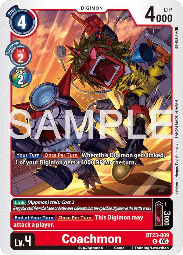 Coachmon - Hackers' Slumber - Digimon Card Game - TCGplayer.com