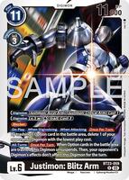 Justimon: Blitz Arm - Hackers' Slumber - Digimon Card Game
