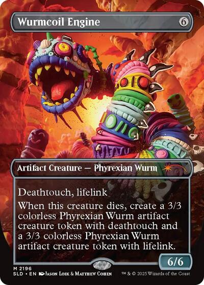 Wurmcoil Engine (Secret Lair) SLD 2196 Magic card