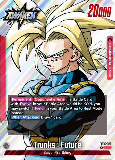 Trunks : Future - SB02-001 card