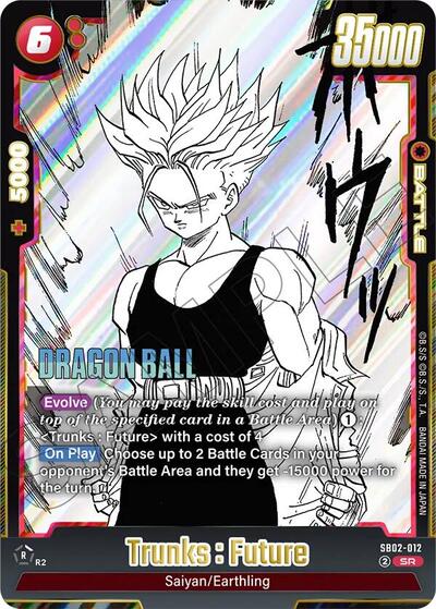 Trunks : Future - SB02-012 card