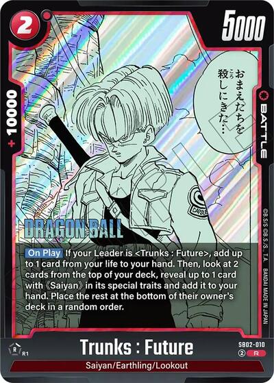 Trunks : Future - SB02-010 card
