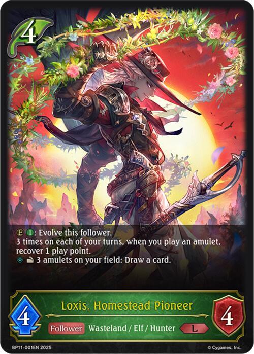 Loxis, Homestead Pioneer - BP11: Bullet of Fate - Shadowverse