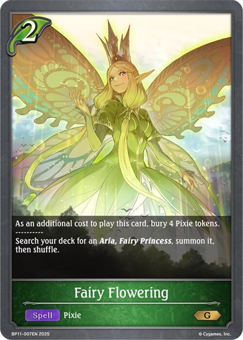 Fairy Flowering