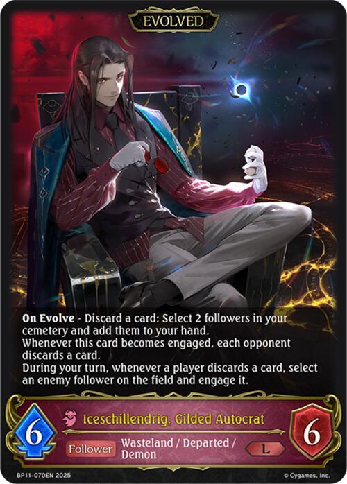 Iceschillendrig, Gilded Autocrat (Evolved)