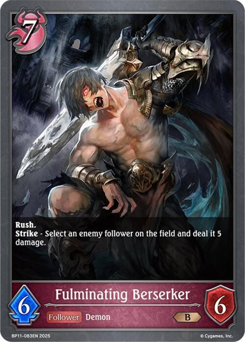 Fulminating Berserker
