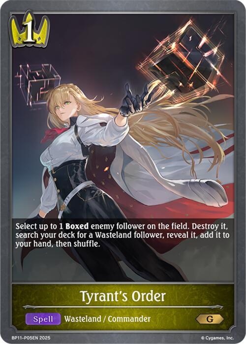 Tyrant's Order - P05 (Foil)