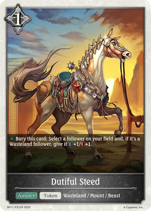 Dutiful Steed - P31 (Foil)