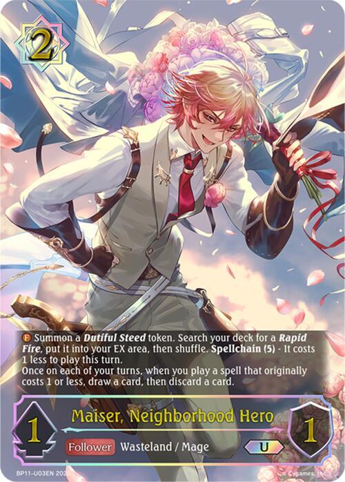 Maiser, Neighborhood Hero (U)