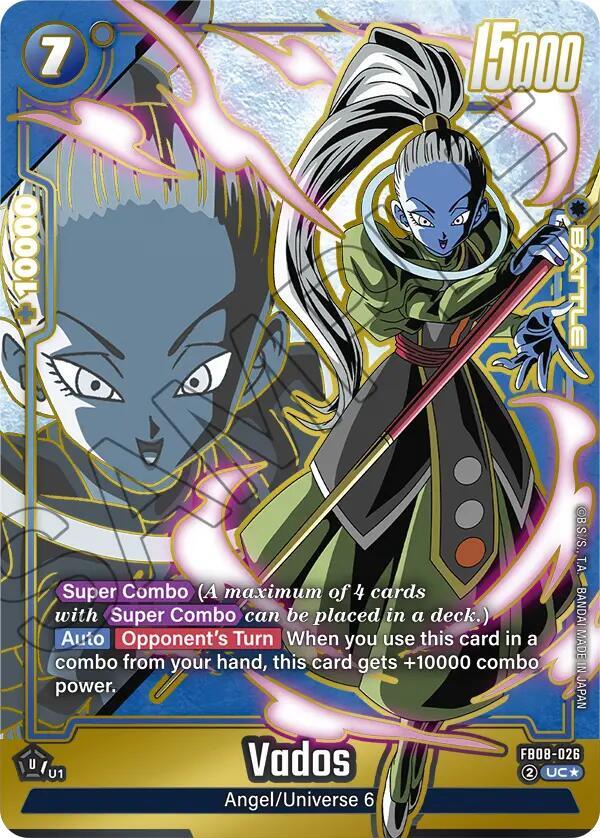 Vados (Alternate Art) - Saiyan's Pride - Dragon Ball Super: Fusion