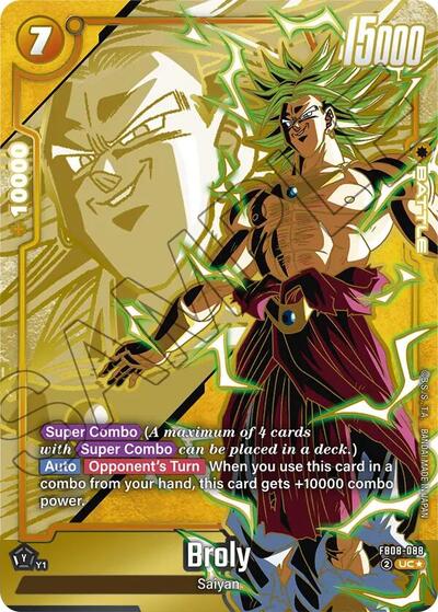 Broly - FB08-088 (Alternate Art) card