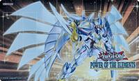 Yu-Gi-Oh! Power of the Elements Sneak Peek Promo Game Mat - Elemental HERO Shini · Konami Playmats