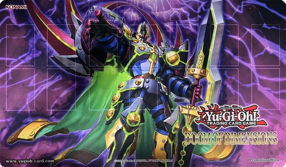 Yu-Gi-Oh! Doom of Dimensions Sneak Peek Promo Game Mat - D/D/D/D  Dimensional King Arc Crisis - Konami Playmats - Playmats - TCGplayer.com