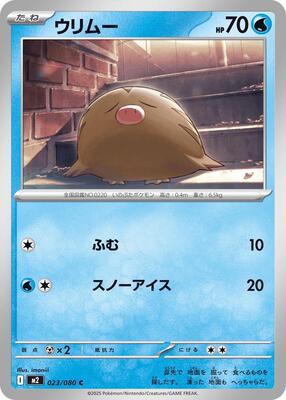 2025 Japanese Inferno X Swinub #23 card
