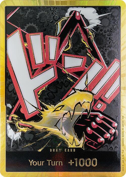 DON Card Gear 4 Luffy Gold onepiece card