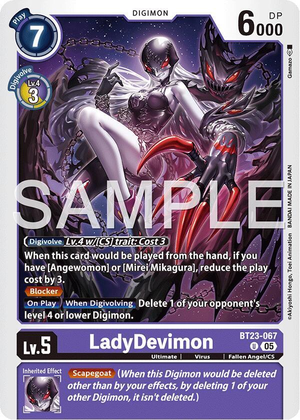 LadyDevimon - Hackers' Slumber - Digimon Card Game - TCGplayer.com