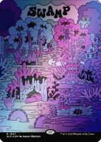 Swamp (1947) (Rainbow Foil) - Secret Lair Drop Series - Magic: The