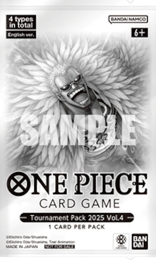 ONE PIECE カードゲーム 2025年版 4パック Tournament Pack 2025 Vol. 4 - One Piece Promotion Cards - One