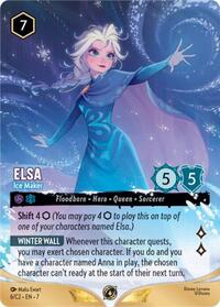 Elsa - Ice Maker (Disney Lorcana Promo Cards)