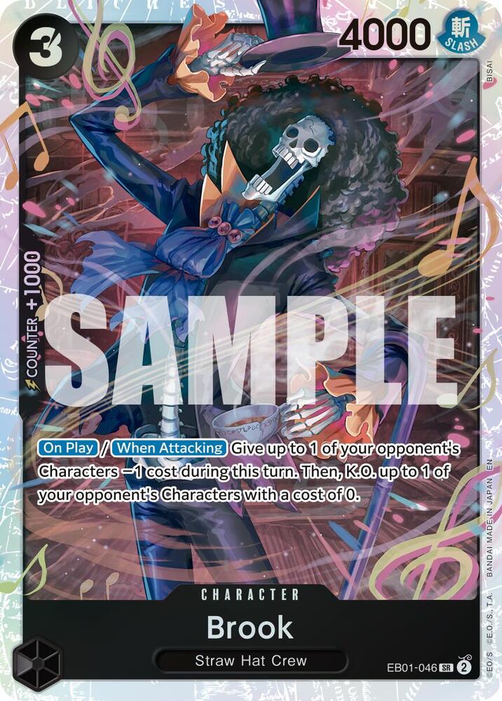 Brook EB01 046 Reprint onepiece card