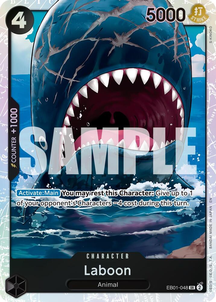 Laboon Reprint onepiece card