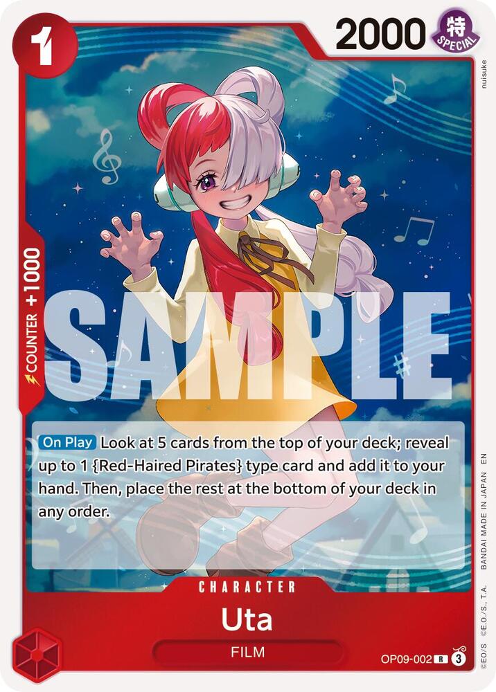 Uta Reprint onepiece card