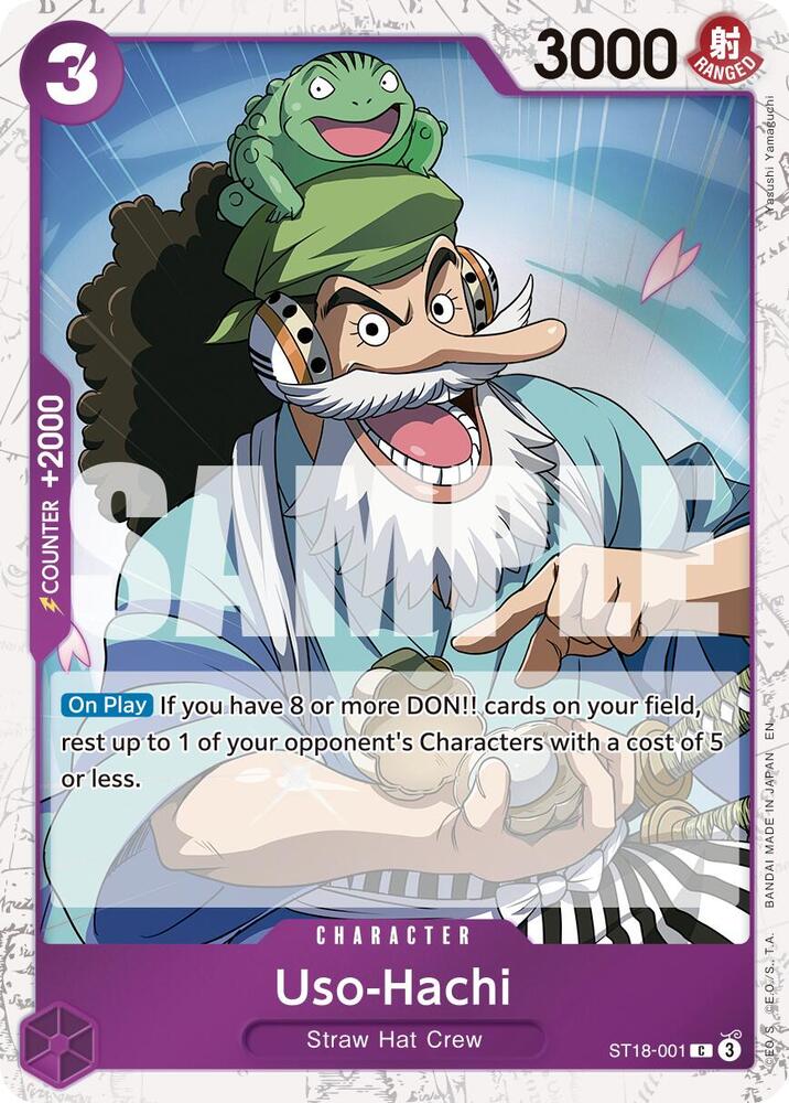 Uso Hachi Pirate Foil onepiece card