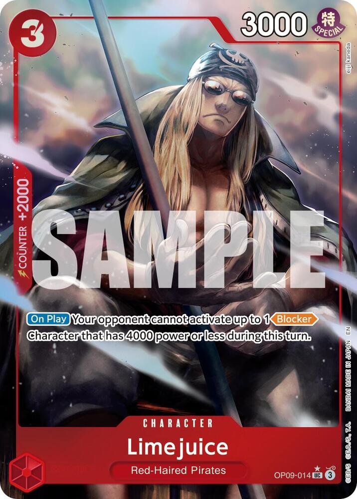 Limejuice Alternate Art onepiece card