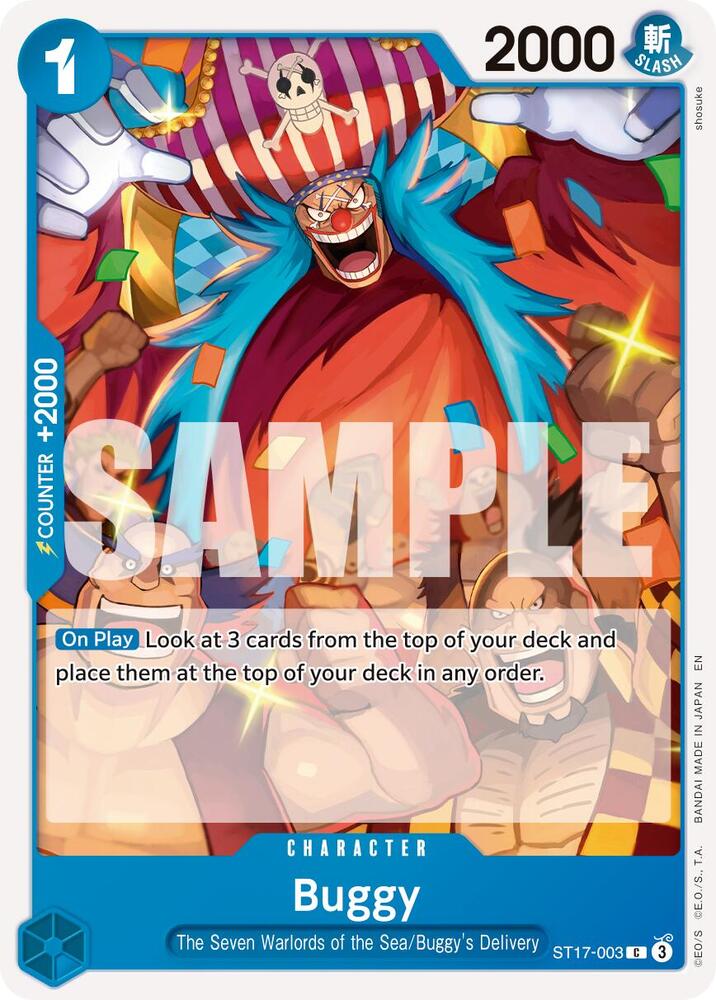 Buggy - ST17-003 (Pirate Foil) (Reprint)