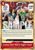 Come On!! We'll Fight You!! (Reprint) - Premium Booster -The Best