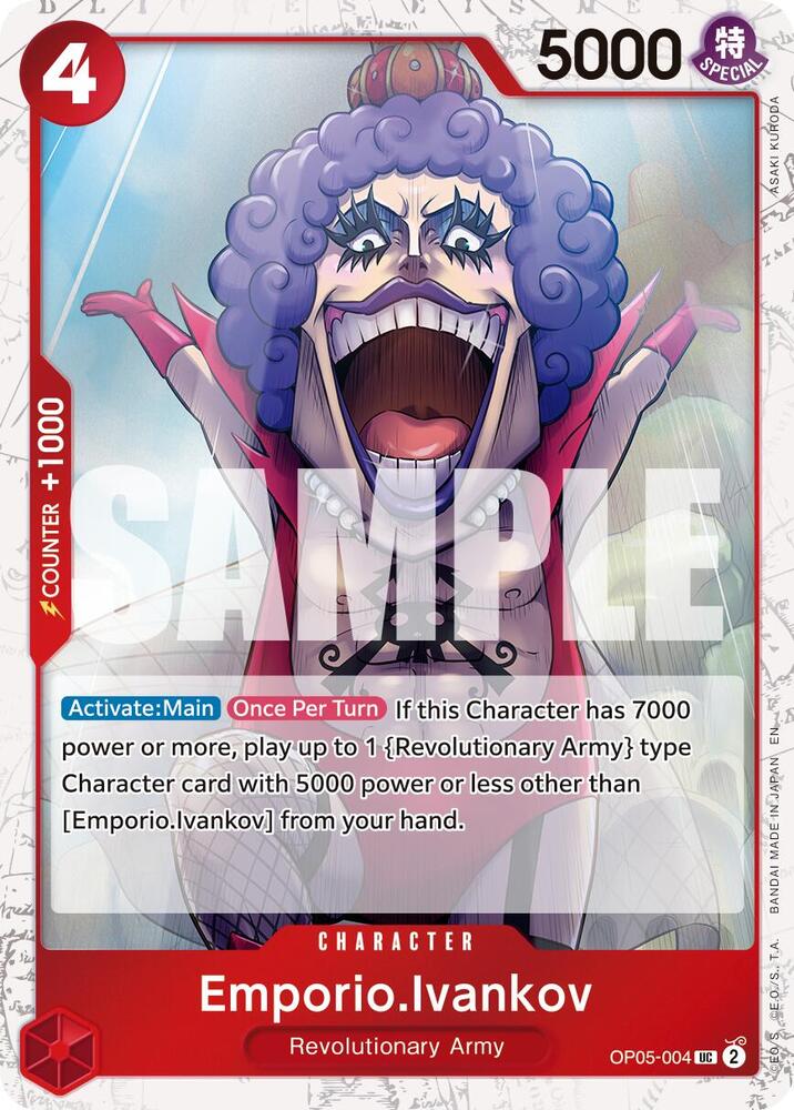 EmporioIvankov Pirate Foil onepiece card