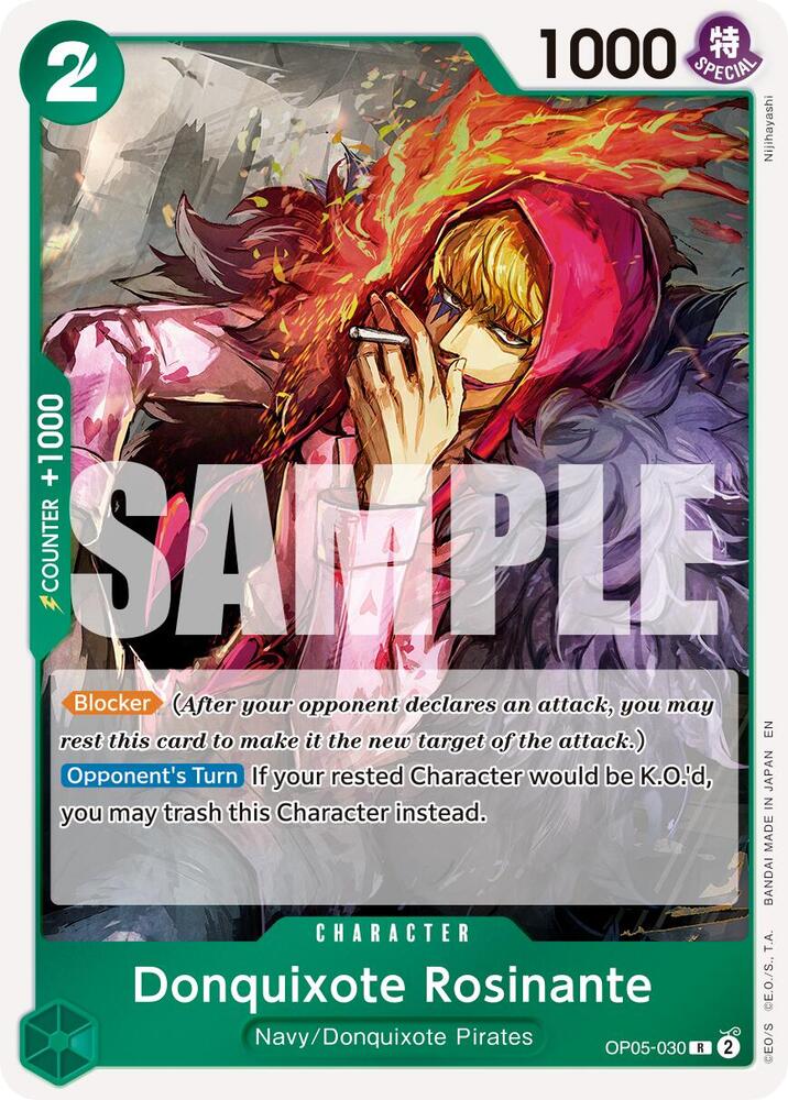 Donquixote Rosinante Reprint onepiece card