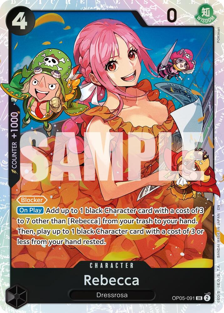 Rebecca Reprint onepiece card