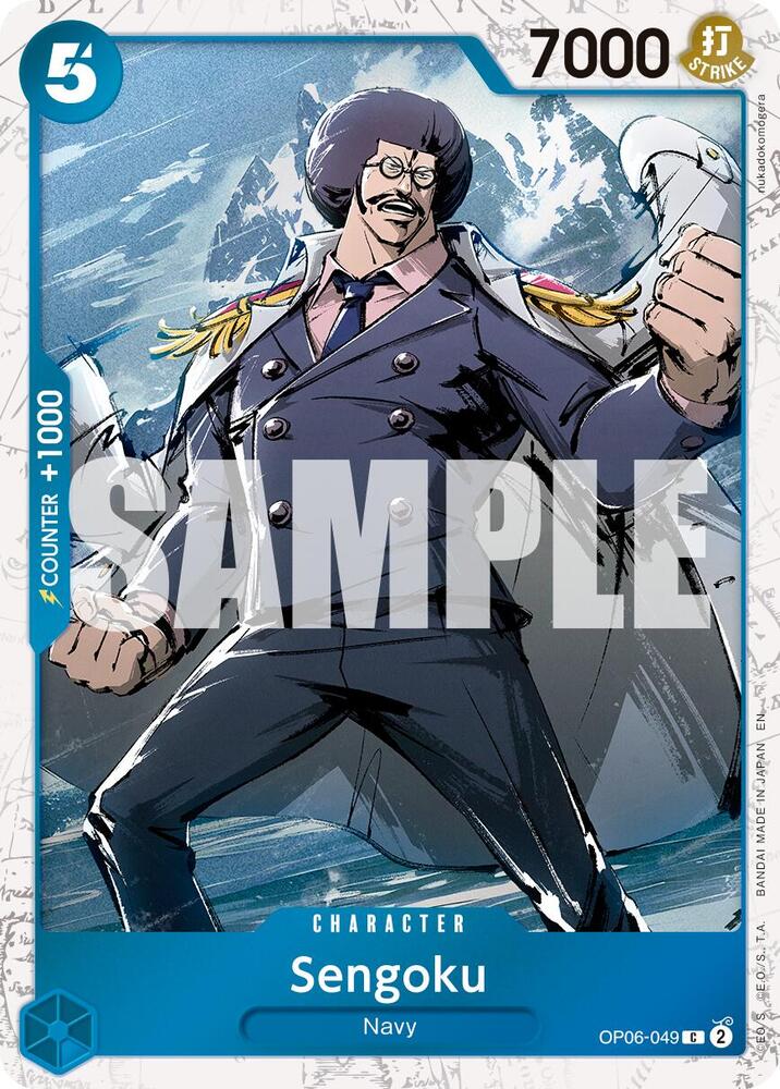 Sengoku OP06 049 Pirate Foil onepiece card