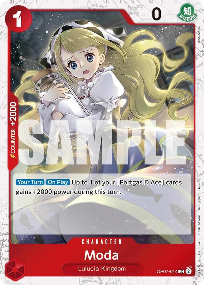 Moda Pirate Foil onepiece card