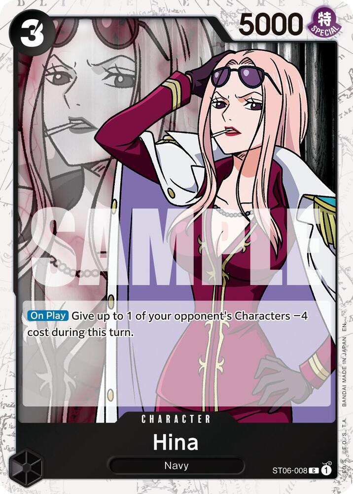 Hina Pirate Foil onepiece card