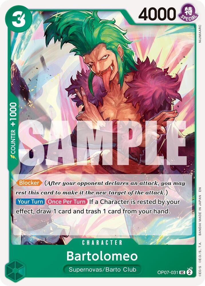 Bartolomeo (Reprint) - Premium Booster -The Best- Vol. 2 - One