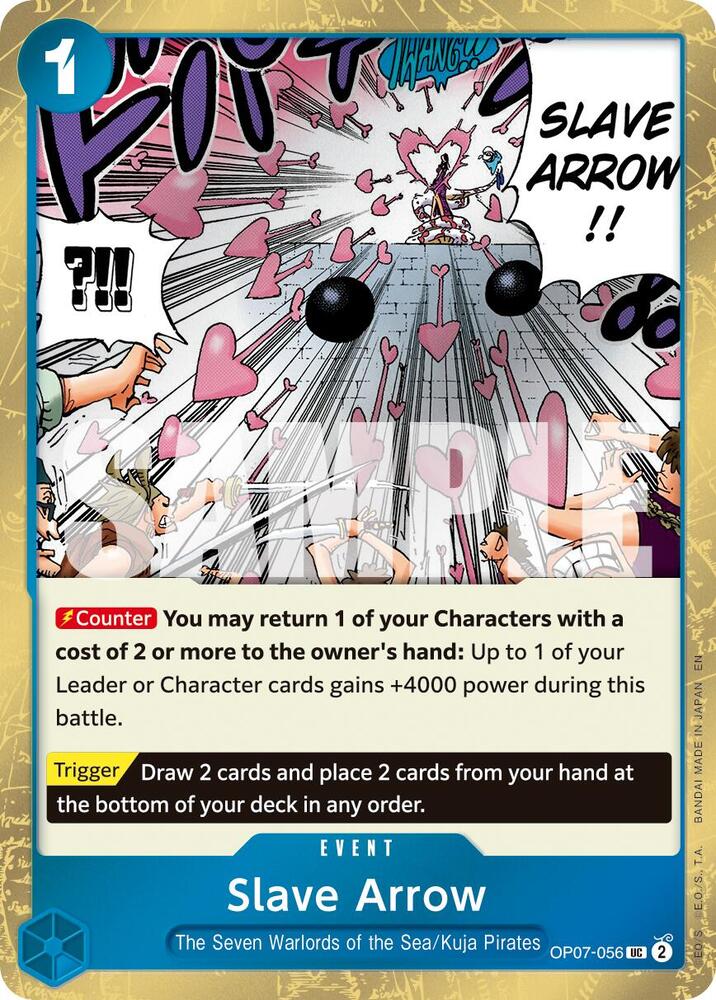 Slave Arrow Pirate Foil onepiece card