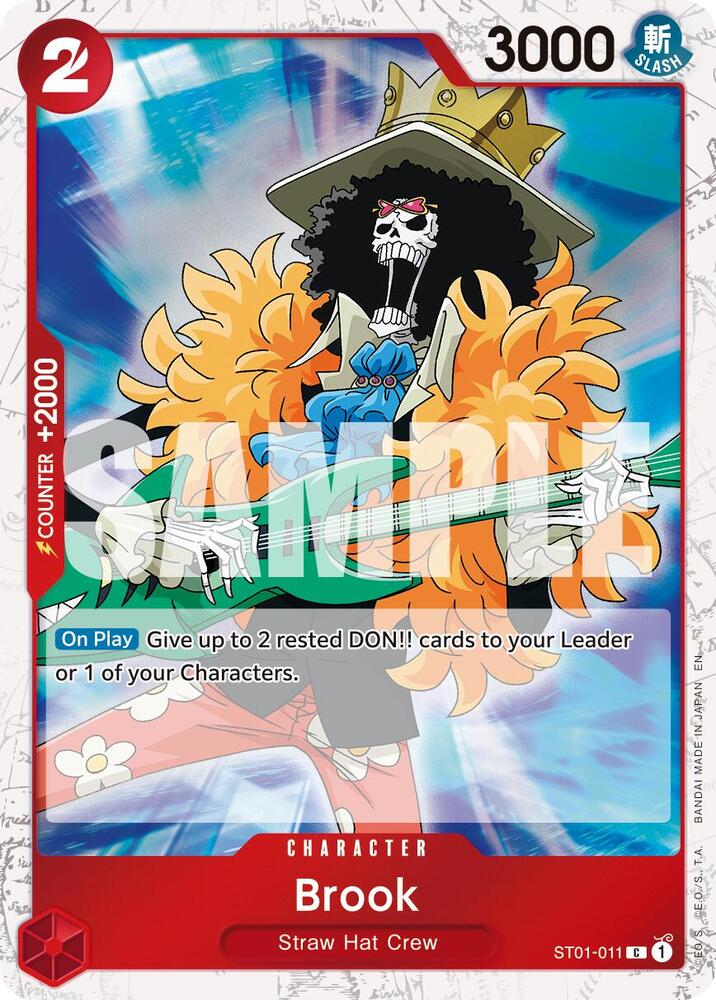 Brook ST01 011 Pirate Foil onepiece card