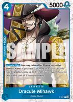 Dracule Mihawk - P-081 (Pirate Foil) - Premium Booster -The Best