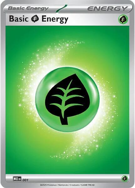 Basic Grass Energy - 001 1 from MEE: Mega Evolution Energies