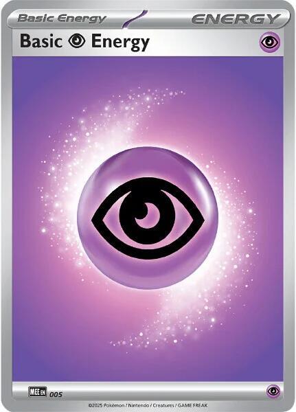 Basic Psychic Energy - 005 5 from MEE: Mega Evolution Energies
