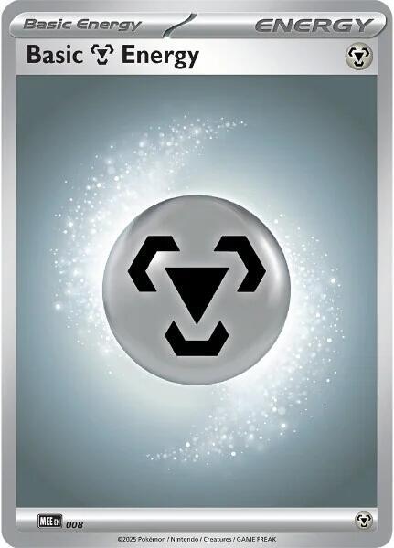 Basic Metal Energy - 008 8 from MEE: Mega Evolution Energies