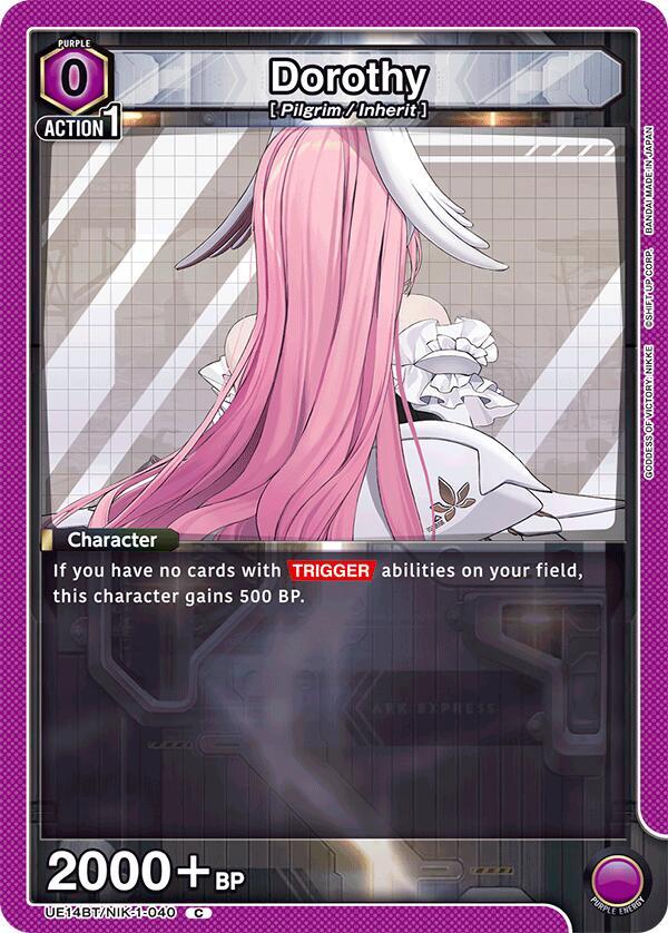 Dorothy (040) - UE14BT: GODDESS OF VICTORY: NIKKE - Union Arena