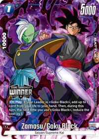 Zamasu Goku Black Tournament Pack Winner 08