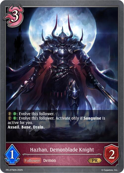 Hazhan, Demonblade Knight