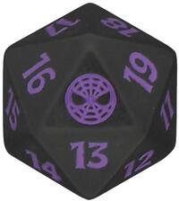 Marvel's Spider-Man Prerelease Spindown Life Counter (Purple) · Wizards of the Coast Dice