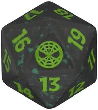 Marvel's Spider-Man Prerelease Spindown Life Counter (Green) · Wizards of the Coast Dice