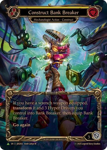 Construct Bank Breaker - JDG052 - Flesh and Blood: Promo