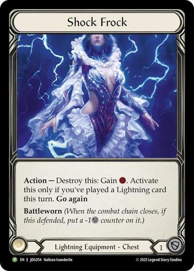 Shock Frock - JDG054 Flesh and Blood: Promo Cards card price